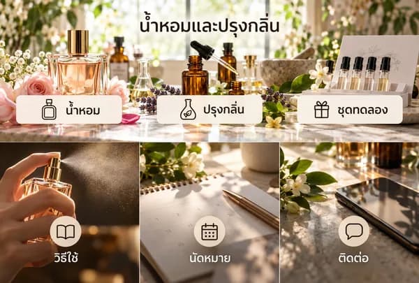 แบบ Rich Menu ที่ 29 น้ำหอมและปรุงกลิ่น