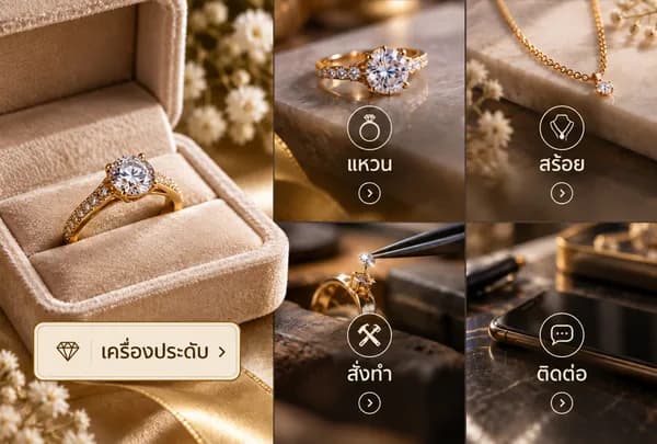 แบบ Rich Menu ที่ 14 เครื่องประดับ